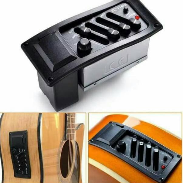 Hot<jpo-840   equaliser 7545r /spul gitar /elektrik gitar akustik komplit satu set