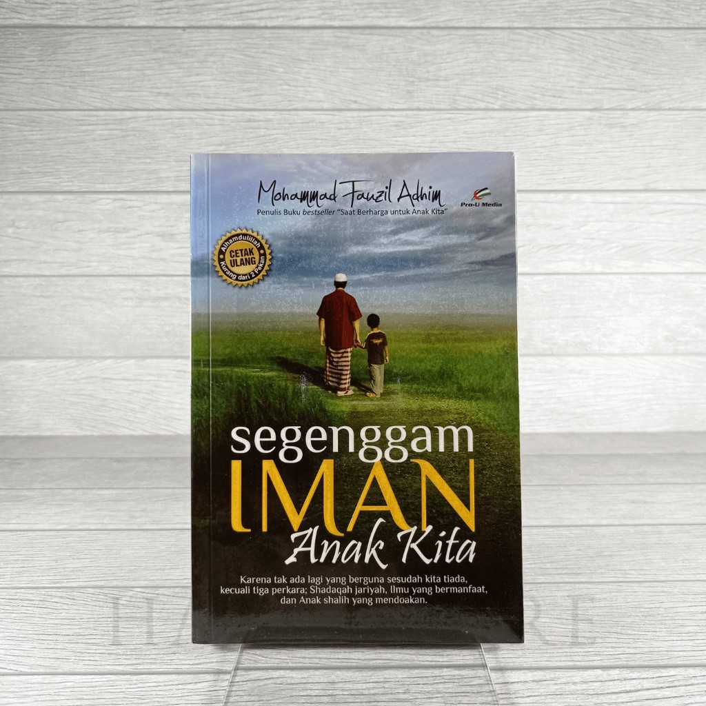 Buku Segenggam Iman Anak Kita - Pro U Media 100% Original