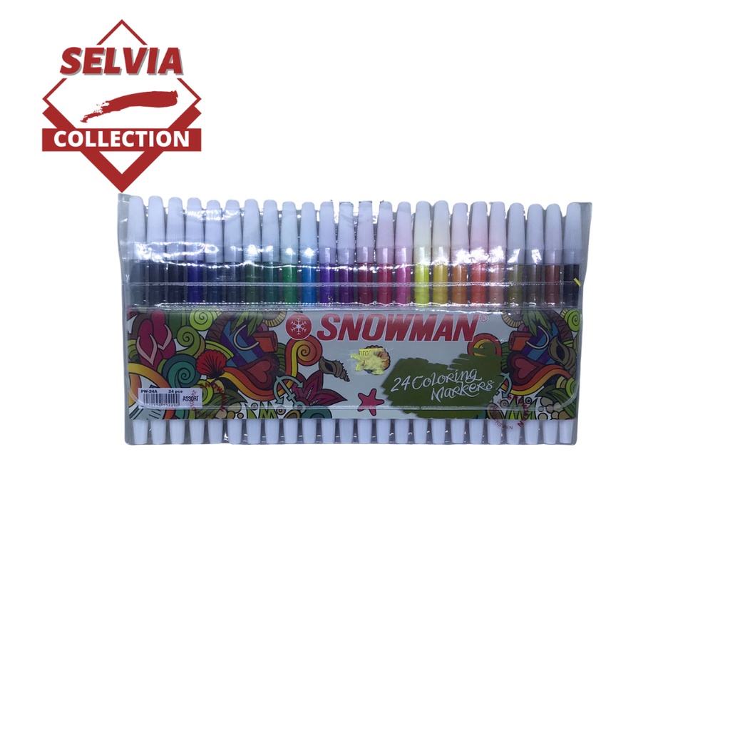 

Spidol 12/24 Warna Snowman