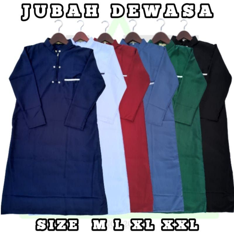 BAJU JUBAH PRIA GAMIS LAKI-LAKI /JUBAH PRIA DEWASA /GAMIS PRIA