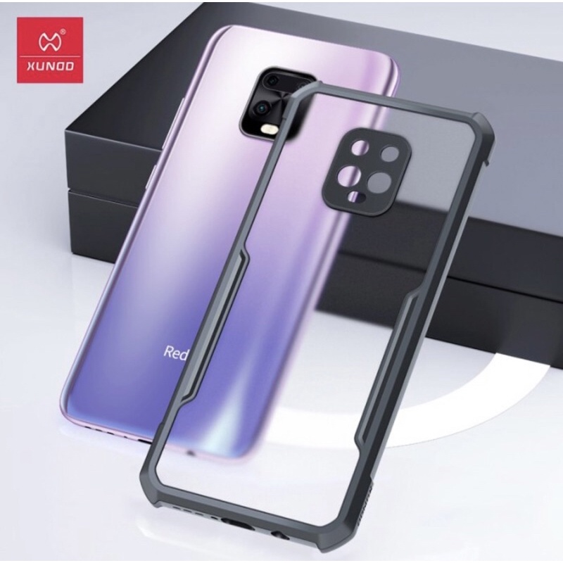 Case Xundd Original Redmi 10x 5g / Redmi 10x Pro Soft Hard Case Hybrid - Hitam