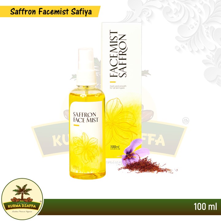 

Saffron Face Mist 100 ml Premium Facemist Safron Toner Beauty Spray Original