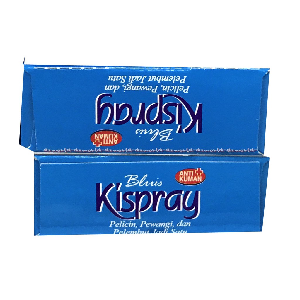 Krispray Bluis Saset Pelicin Pewangi Dan Pelembut Jadi Satu Biru