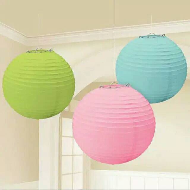 

20 Cm - PAPPER LANTERN / LAMPION KERTAS