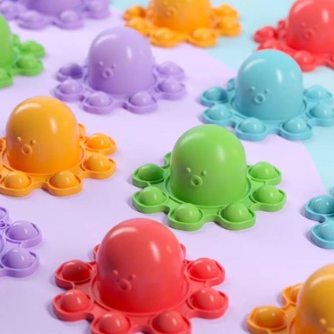 Grosir Octopus Camouflage/Decompression Toy/Fidget Toys Pop It