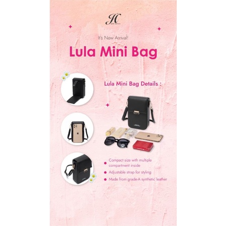 LOUISA Camilia mini bag Jimshoney Original tas selempang wanita import murah fashion cod tas hp