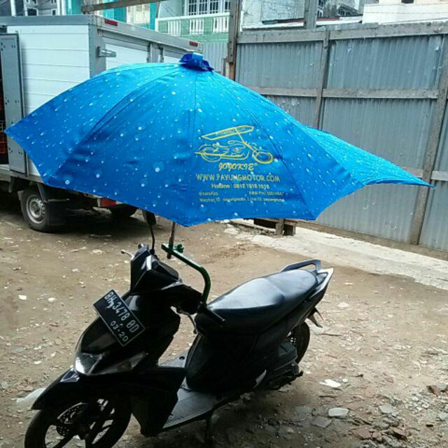 Jojokie 02 - Payung Motor - Biru