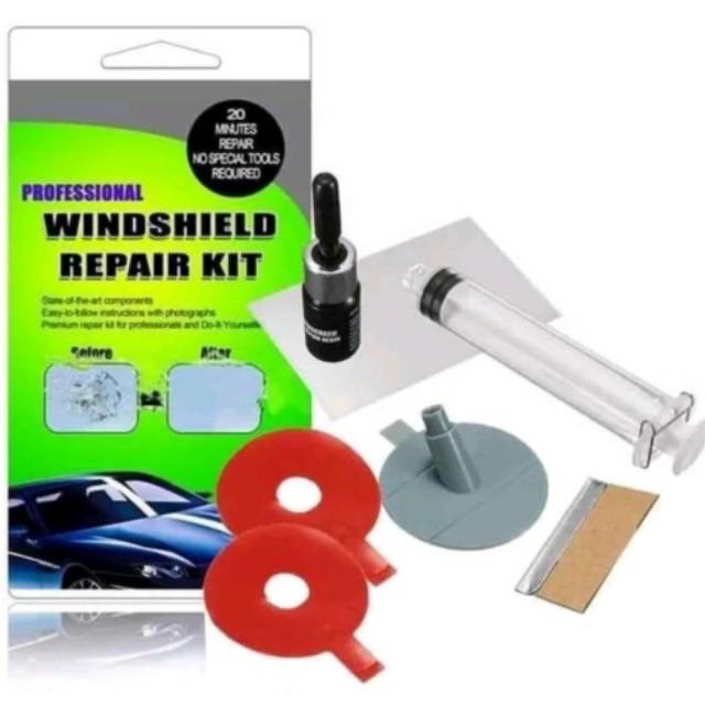 LEM KACA MOBIL ANTI RETAK WINDSHIELD REPAIR KIT [SWEETSPACE]