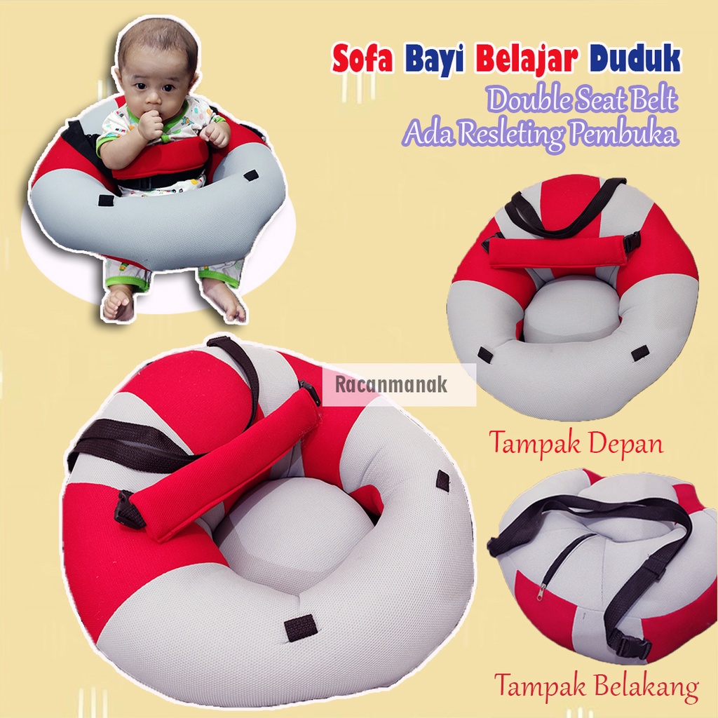 Sofa Bayi Untuk Duduk Bayi Belajar Duduk dan Makan