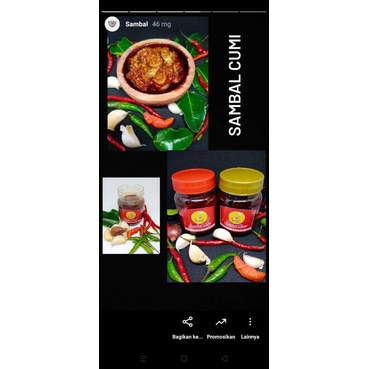 

Sambal Cumi Asli
