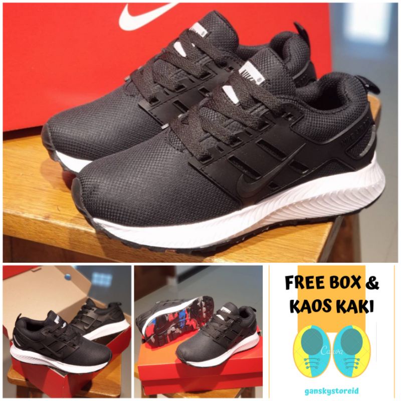 SEPATU ANAK SEKOLAH HITAM  PREMIUM HIGH QUALITY SEPATU ANAK NIKE JORDAN LAKI LAKI SEKOLAH HITAM