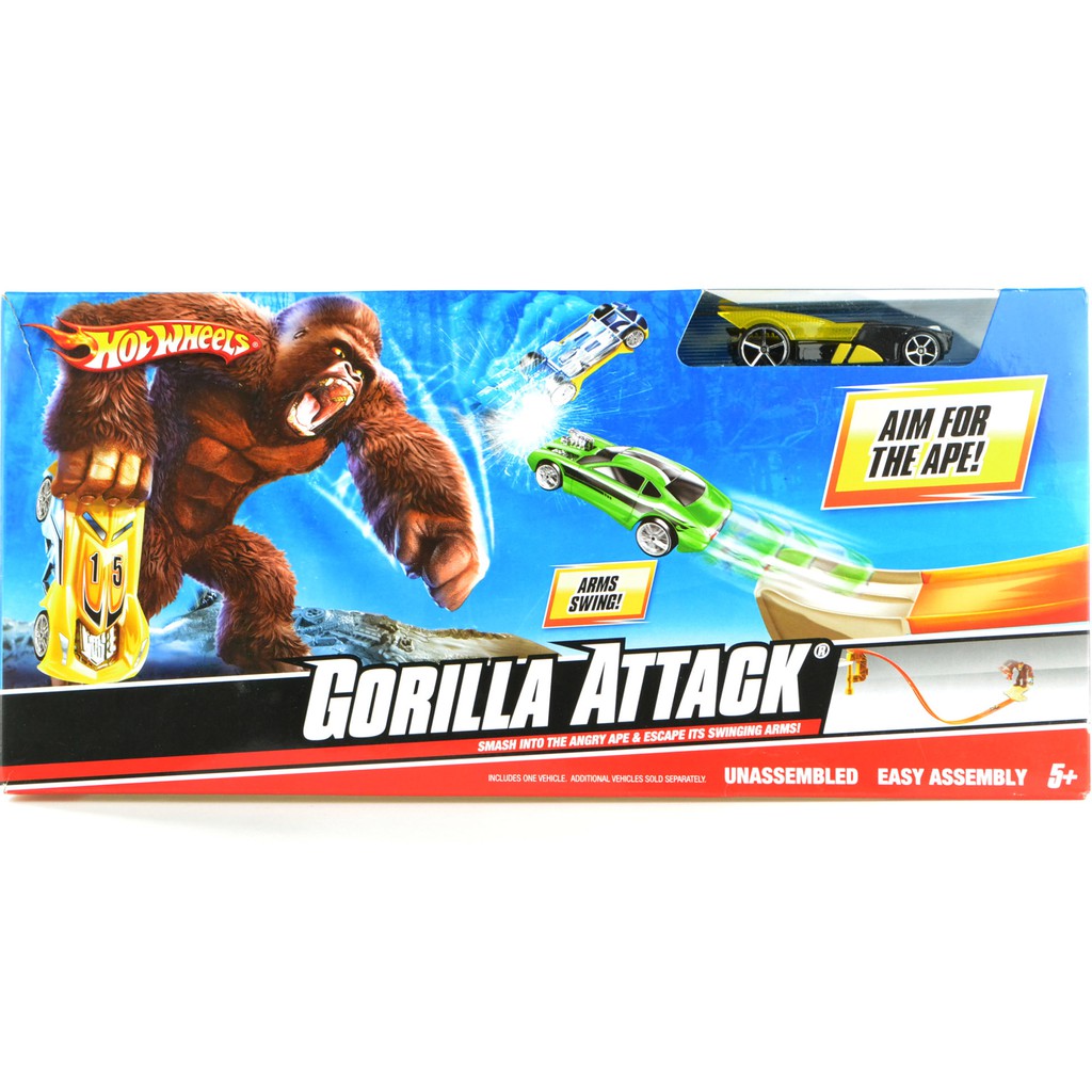 hot wheels gorilla attack track set