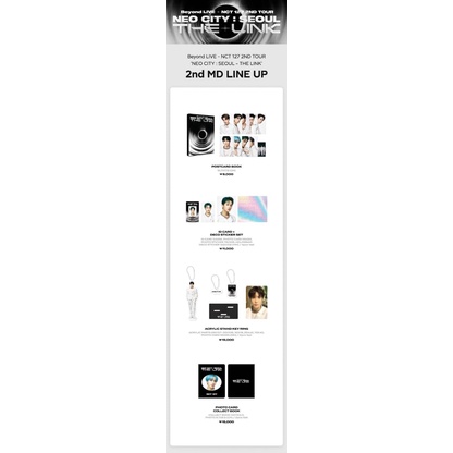 DP PO NCT 127 2nd MD Tour 'Neo City : Seoul - The Link' Official MD