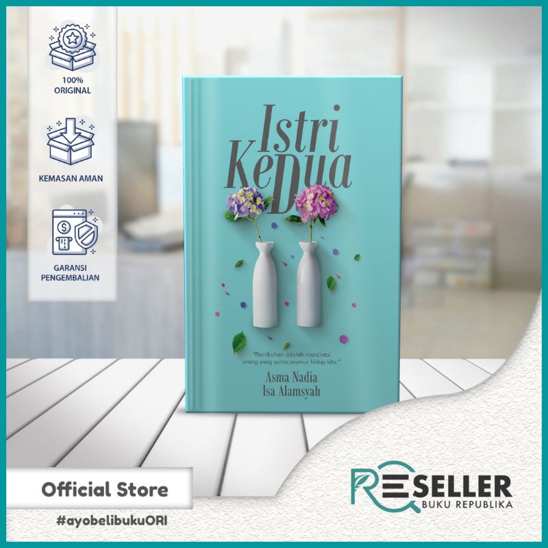 Buku Novel Istri Kedua Karya Asma Nadia
