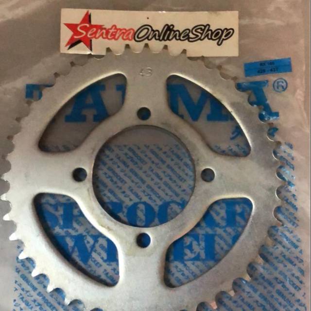 gir gear belakang rxk rx king rx z jupiter z 43 428 tajima bukan TK sss xtreme