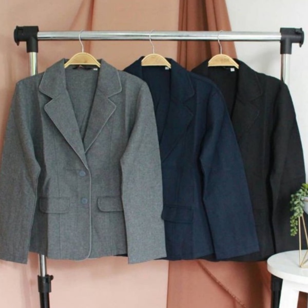 BLAZER KERJA WANITA / BLEZER KANTOR WANITA / BLAZER KERJA