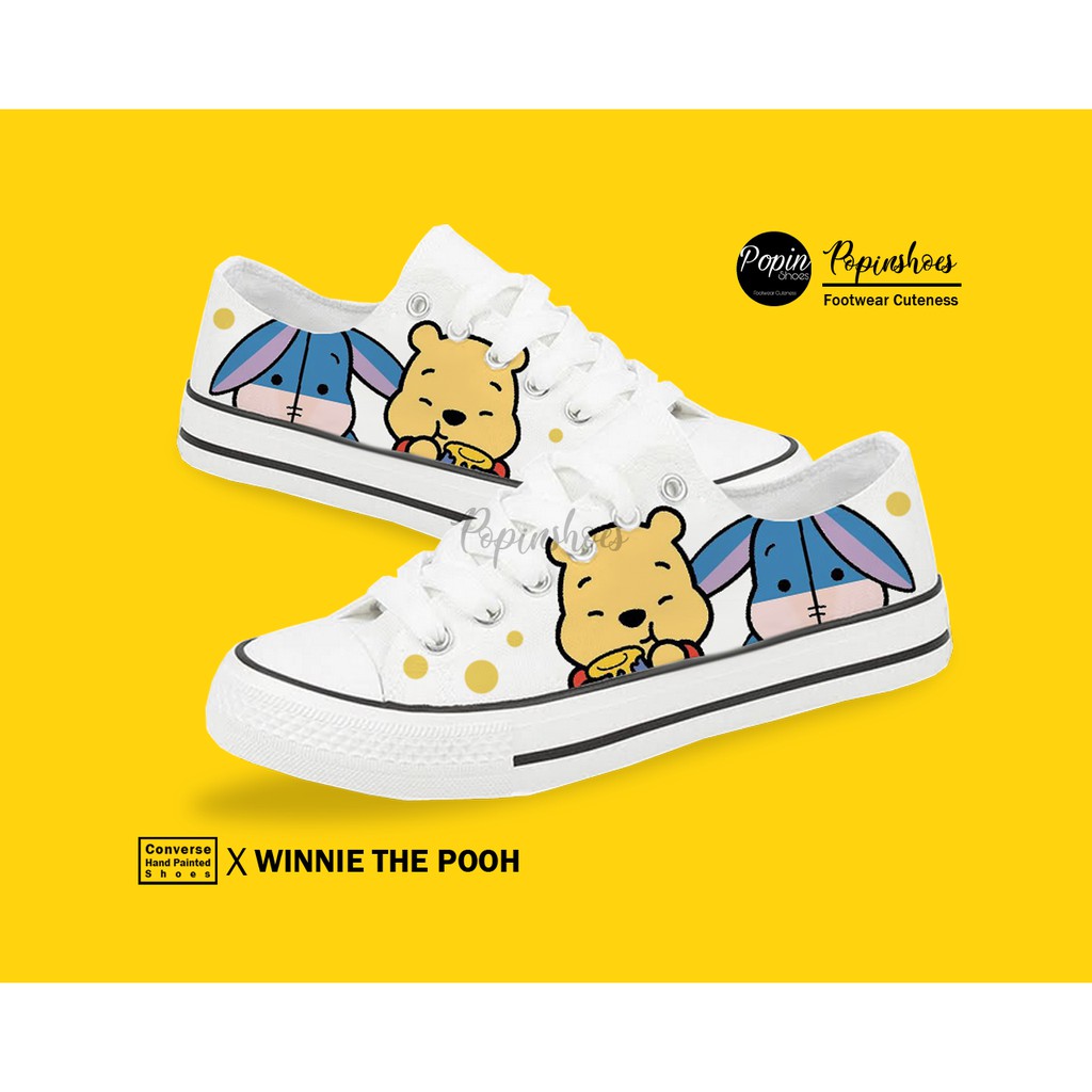 Sepatu Lukis Pooh Winnie The Pooh Sepatu Converse Sepatu