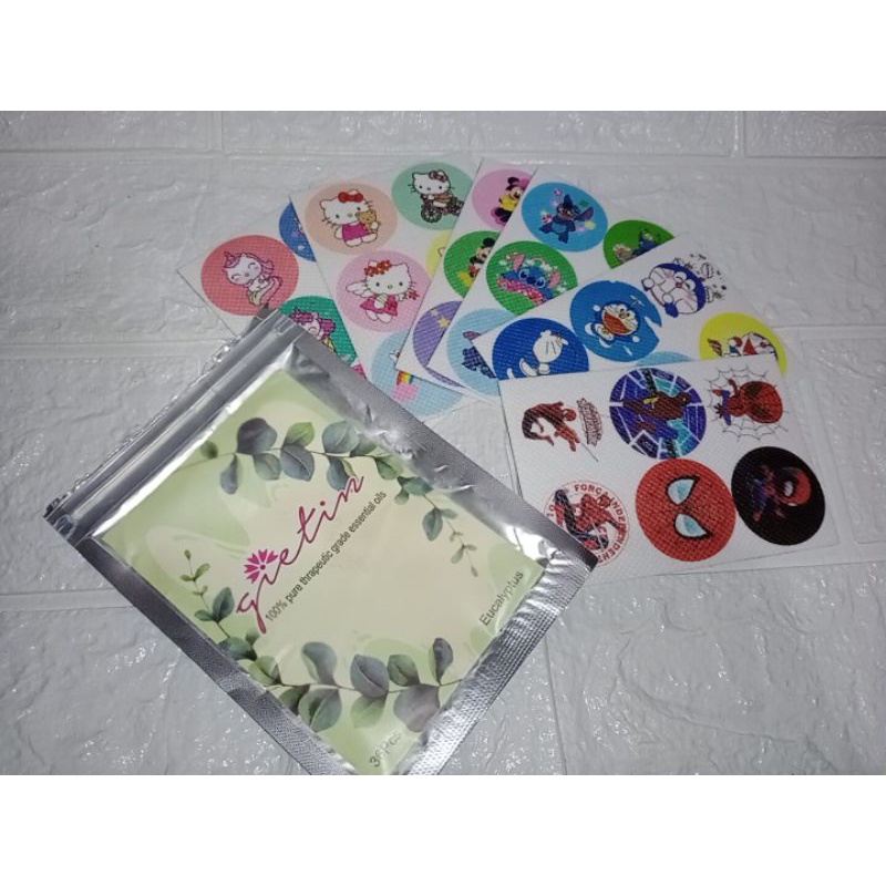 sticker aroma/tempelan masker aroma isi 36/Gietin Sticker Aroma /dapat 36pcs