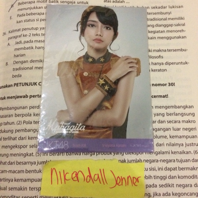 PHOTOPACK MAHAGITA ESCAPE VIVIYONA JKT48