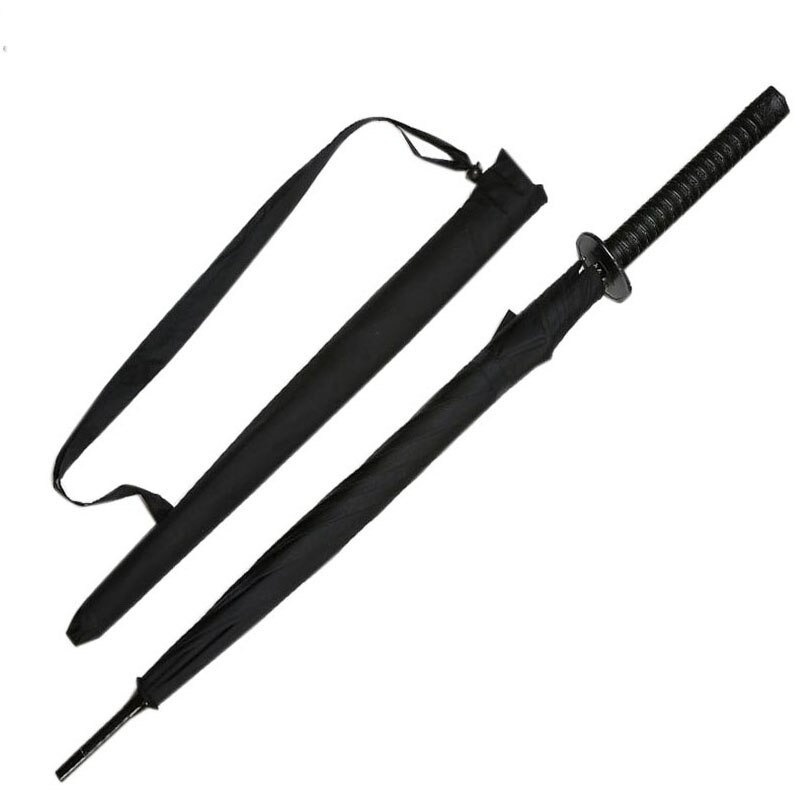 japanese creative sword samurai umbrella / payung ninja pedang samurai long handle windproof