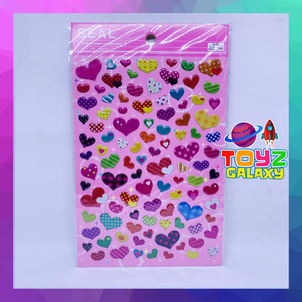 

STICKER MOTIF LUCU DAISO JAPAN LARGE B (15cm x 21cm)