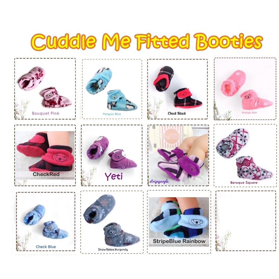 Cuddle Me Fitted Booties / BOOTIES BAYI / SEPATU BAYI / KAOS KAKI BAYI