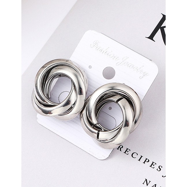LRC Anting Tusuk Fashion Kc Spiral Earrings Y61801