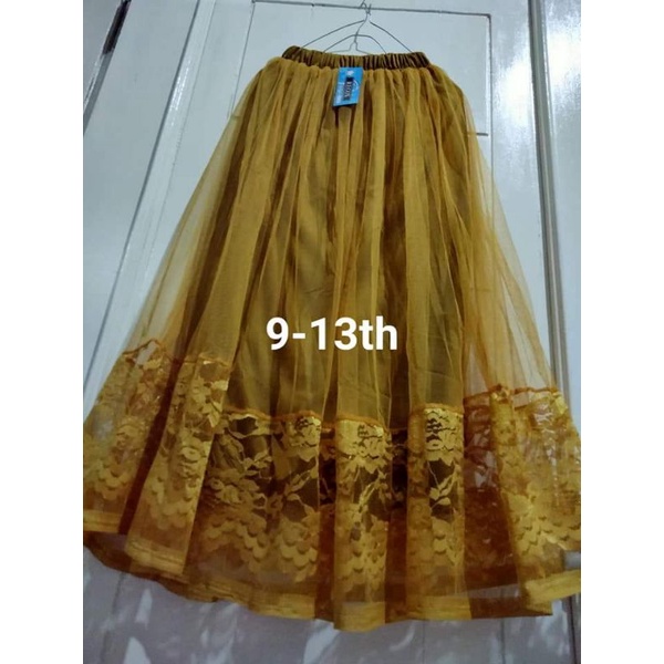 COD TUTU RENDA ANAK TANGGUNG 9-13TH// ROK TUTU ANAK