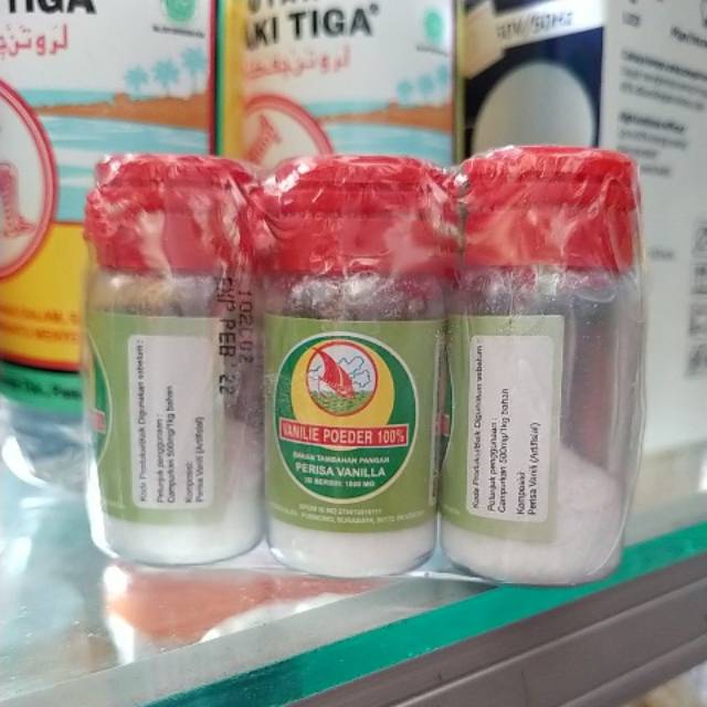 

vanillie powder cap layar 1pc