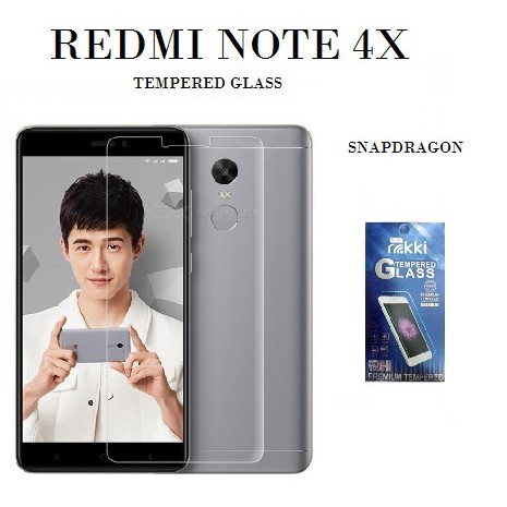 Tempered Glass Redmi Note 4X RAKKI