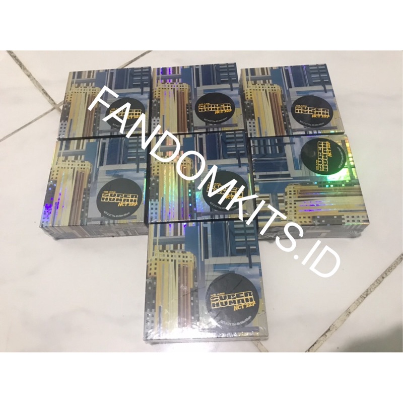 [BOOKED] ALBUM KIHNO NCT 127 SUPERHUMAN (SUHUM) SEALED