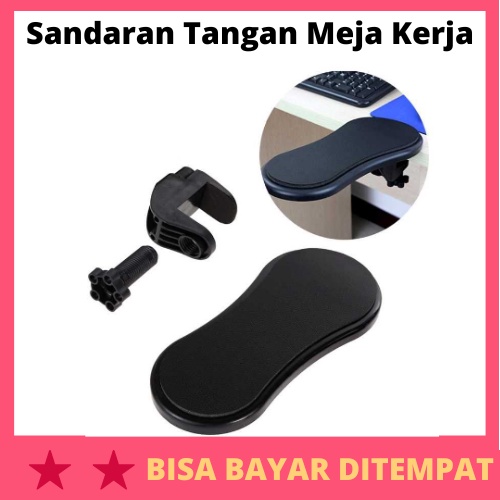 Jual Sandaran Tangan Meja Kerja Komputer Arm Rest Pad Sandaran Senderan Bantalan Busa