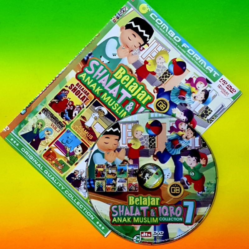 PROMO KASET DVD FILM ANAK BELAJAR SHOLAT DAN NGAJI IQRO