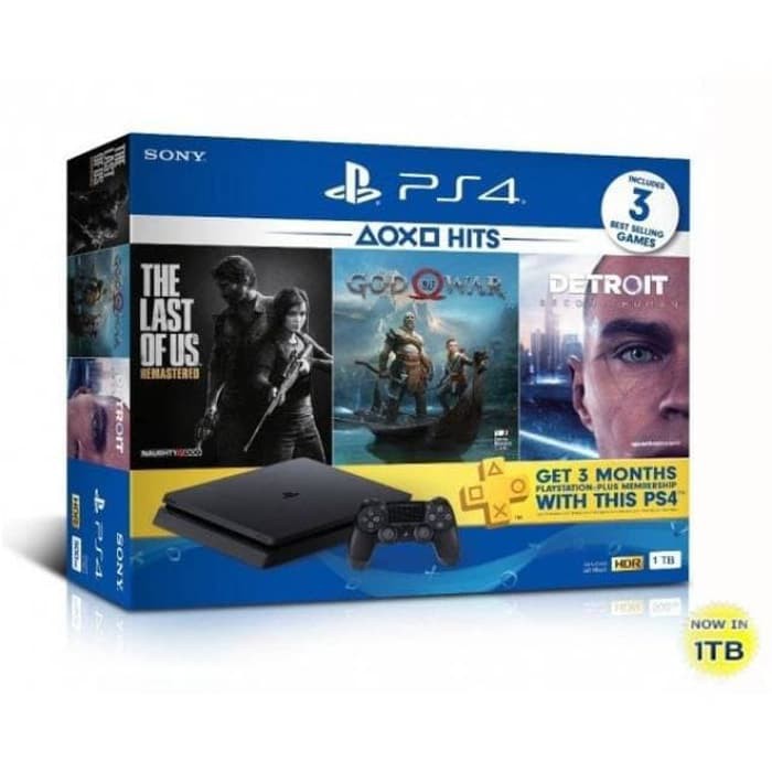 PS4 SLIM BUNDLE HITS HDD 1TB
