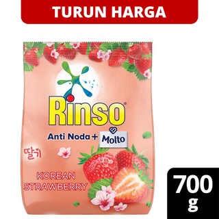 RINSO MOLTO KOREAN STRAWBERRY POWDER 700G