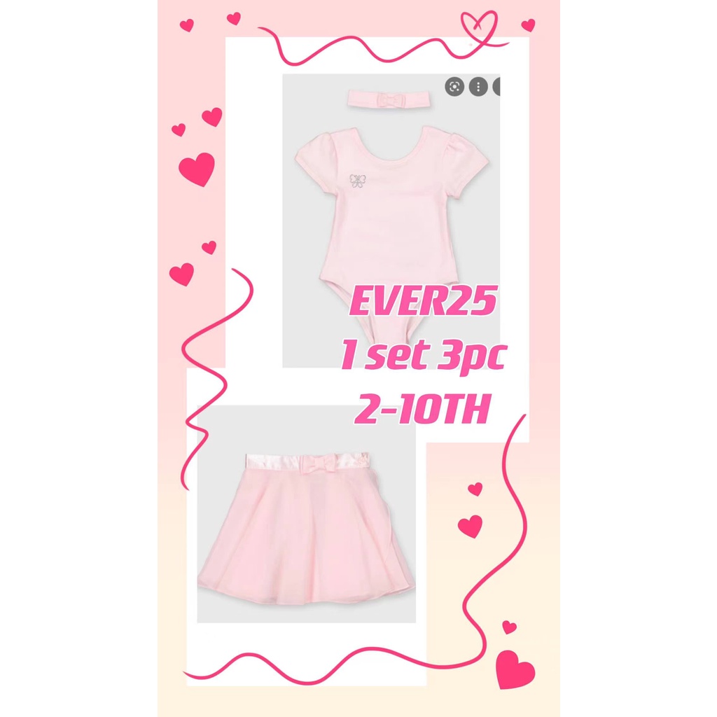 TU baju ballet anak perempuan balet rok tutu dress Leotard setelan 2-10th