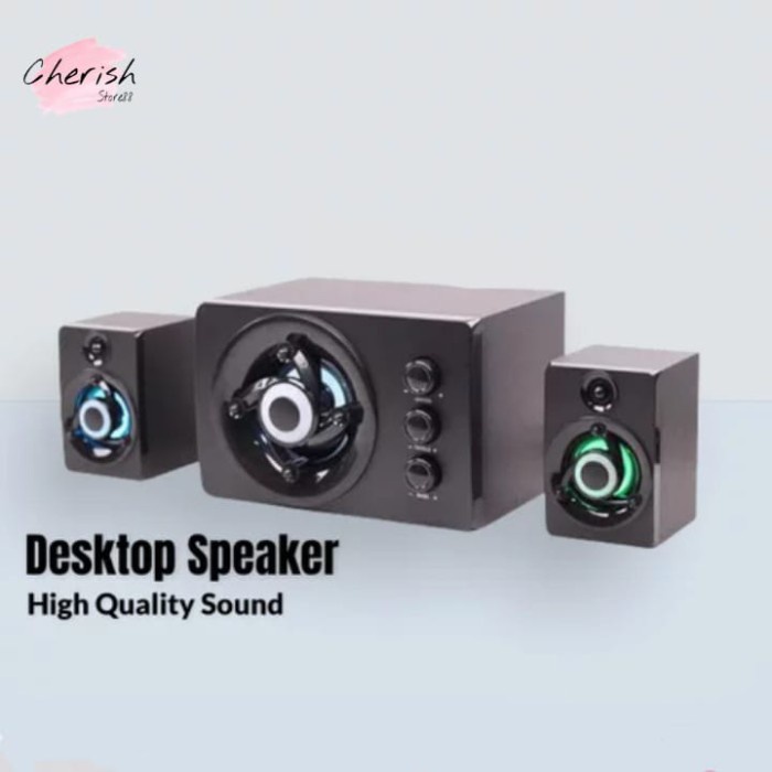 Speaker FT380 Subwoofer Speaker Komputer Laptop Hp