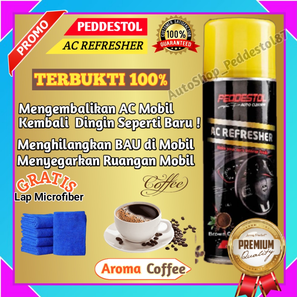 AC Cleaner/Refresher/Pembersih/AC Mobil/Pewangi/Pengharum/Parfum Aroma Kopi/By Peddestol