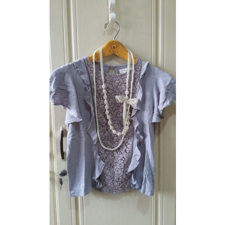 Preloved grey brukat