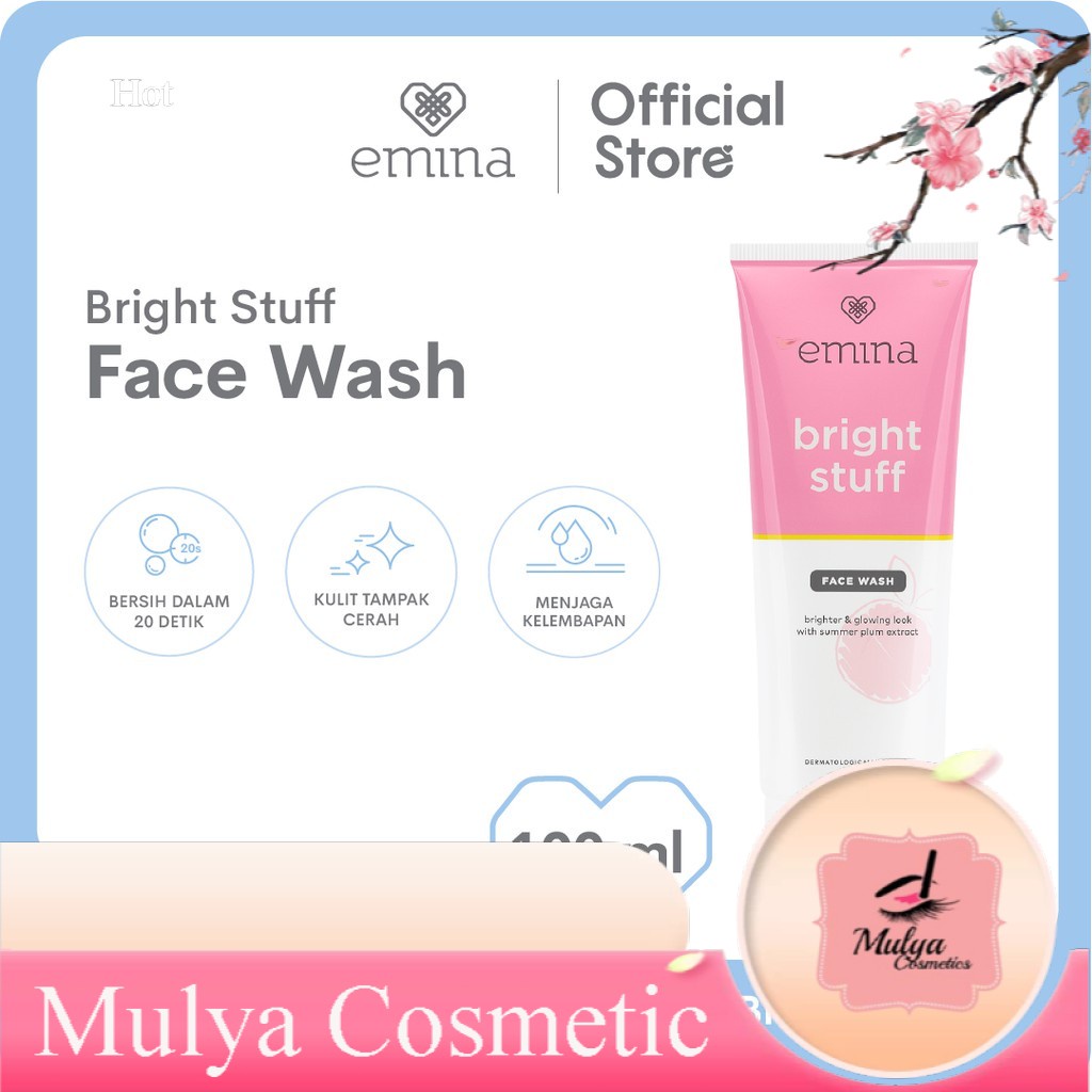 EMINA BRIGHT STUFF FACE WASH 100 ML