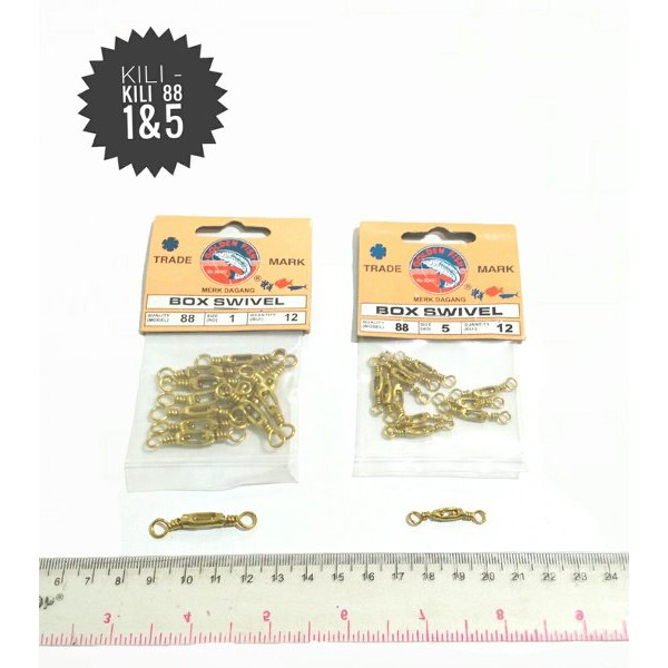 KILI - KILI PANCING BOX SWIVEL GOLDEN FISH 88 NO.1