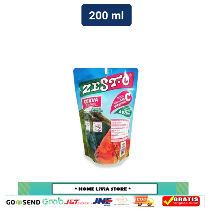 

Zesto Guava Jus 200 mL