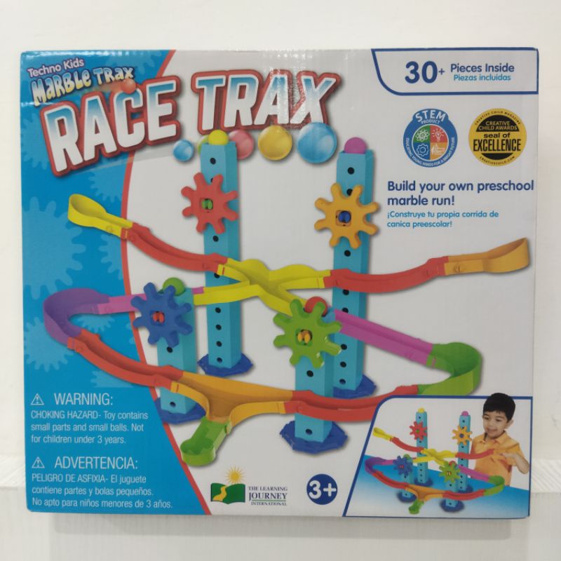 ori original the learning journey international race trax marble techno kids kid toy toys mainan anak cewek cowok perempuan laki hadiah kado ultah montessori edukasi edu education preschool TK balita batita bayi