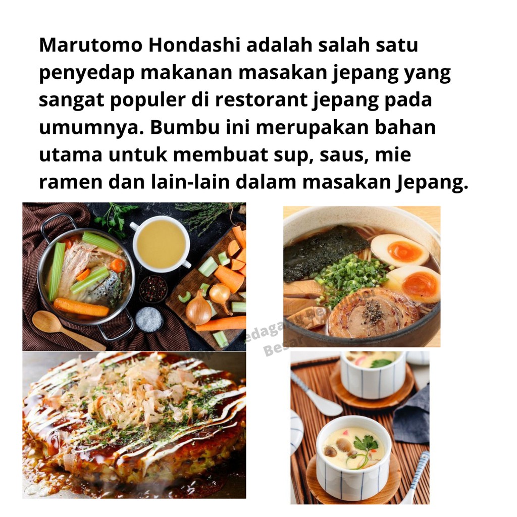 Marutomo Hondashi 1Kg | Kaldu Ikan