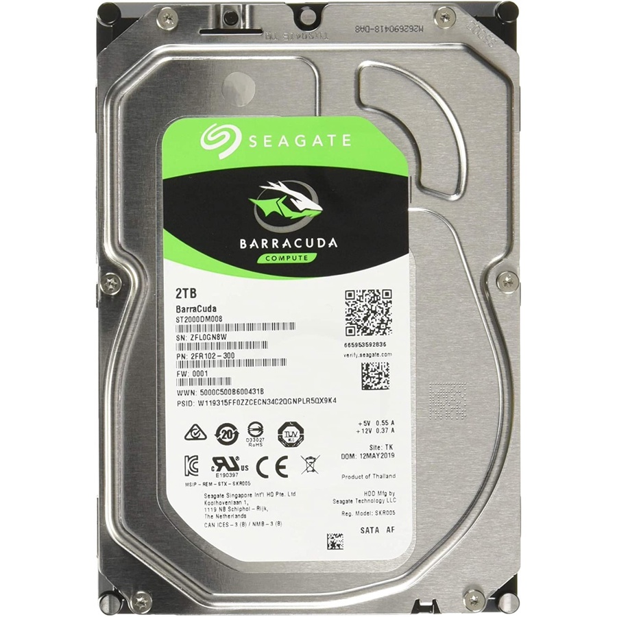 Harddisk 3.5 Inch Seagate Sata 2 TB Internal for PC - Harddisk USED dan Garansi 1 Tahun