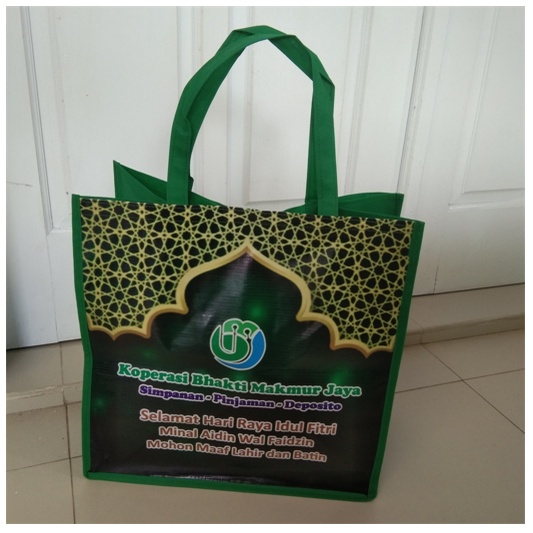 Tas Lebaran Parsel Idul Fitri Haji Umroh Goodie Bag Promosi Jumbo Muat Beras Zakat