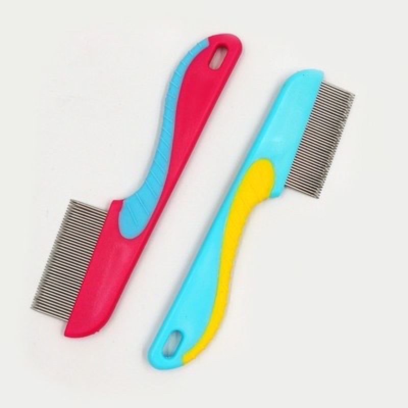 Sisir Terminator Kutu Logam / Sisir Serit Gagang / Serit Ketombe Besi Grosir