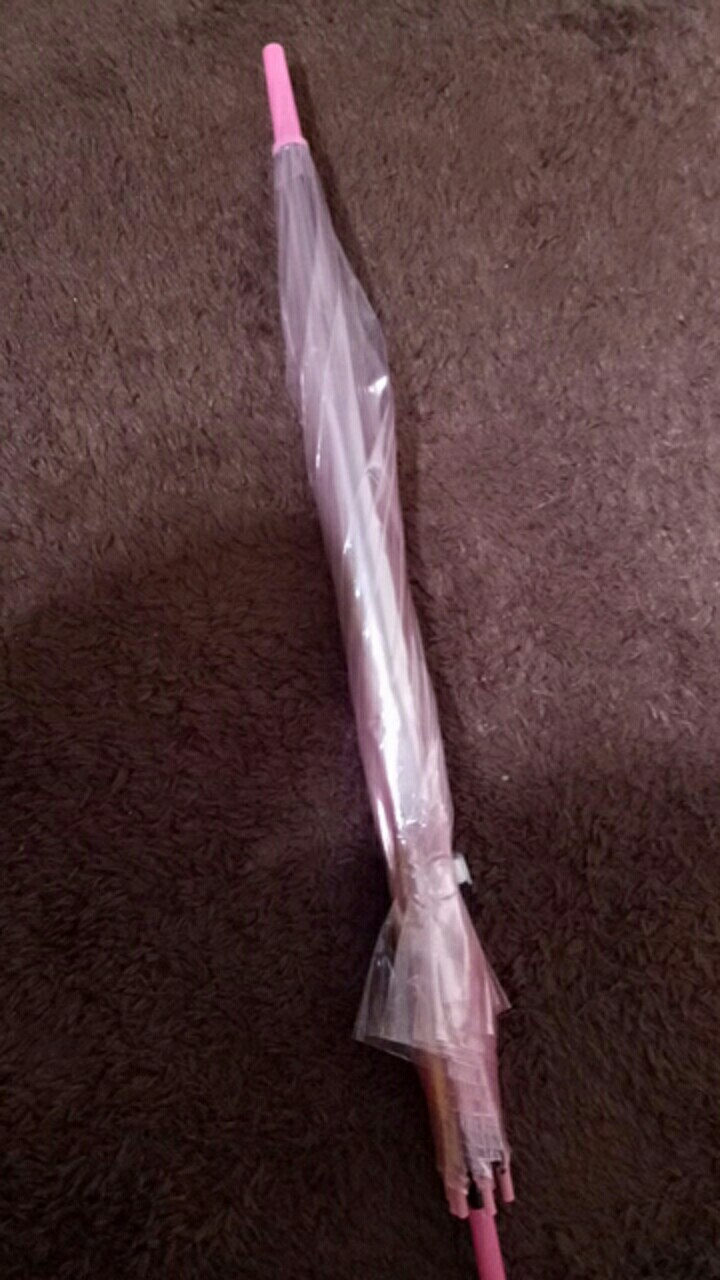 Payung Transparan Warna Panjang