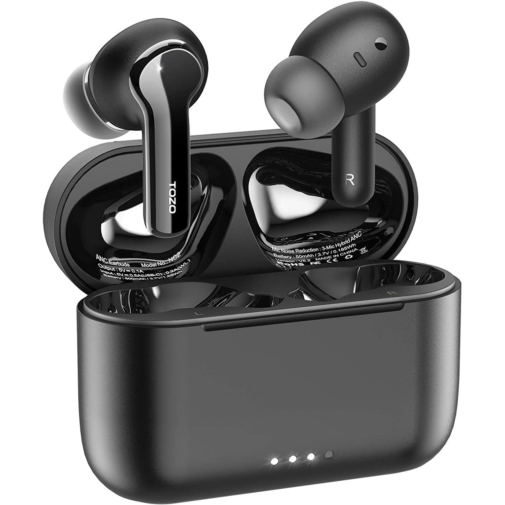 TOZO NC2 Hybrid ANC TWS Wireless Earbuds IPX6 Bluetooth 5.2 Earphones