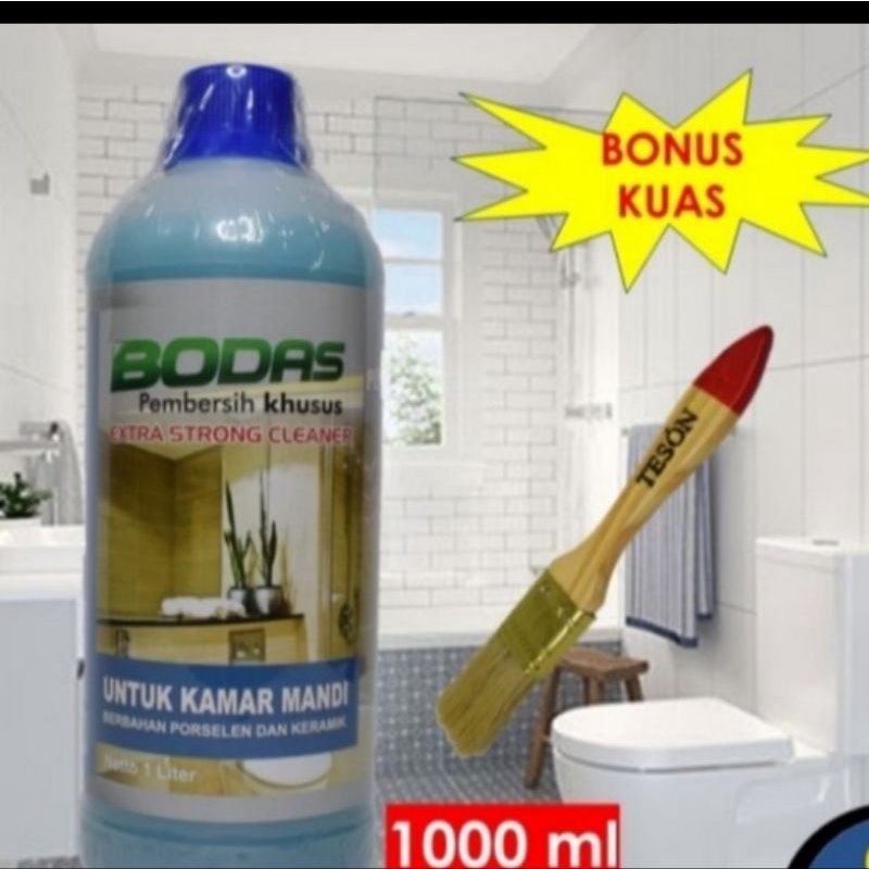 BODAS 1000ml, cairan pembersih EXTRA STONG